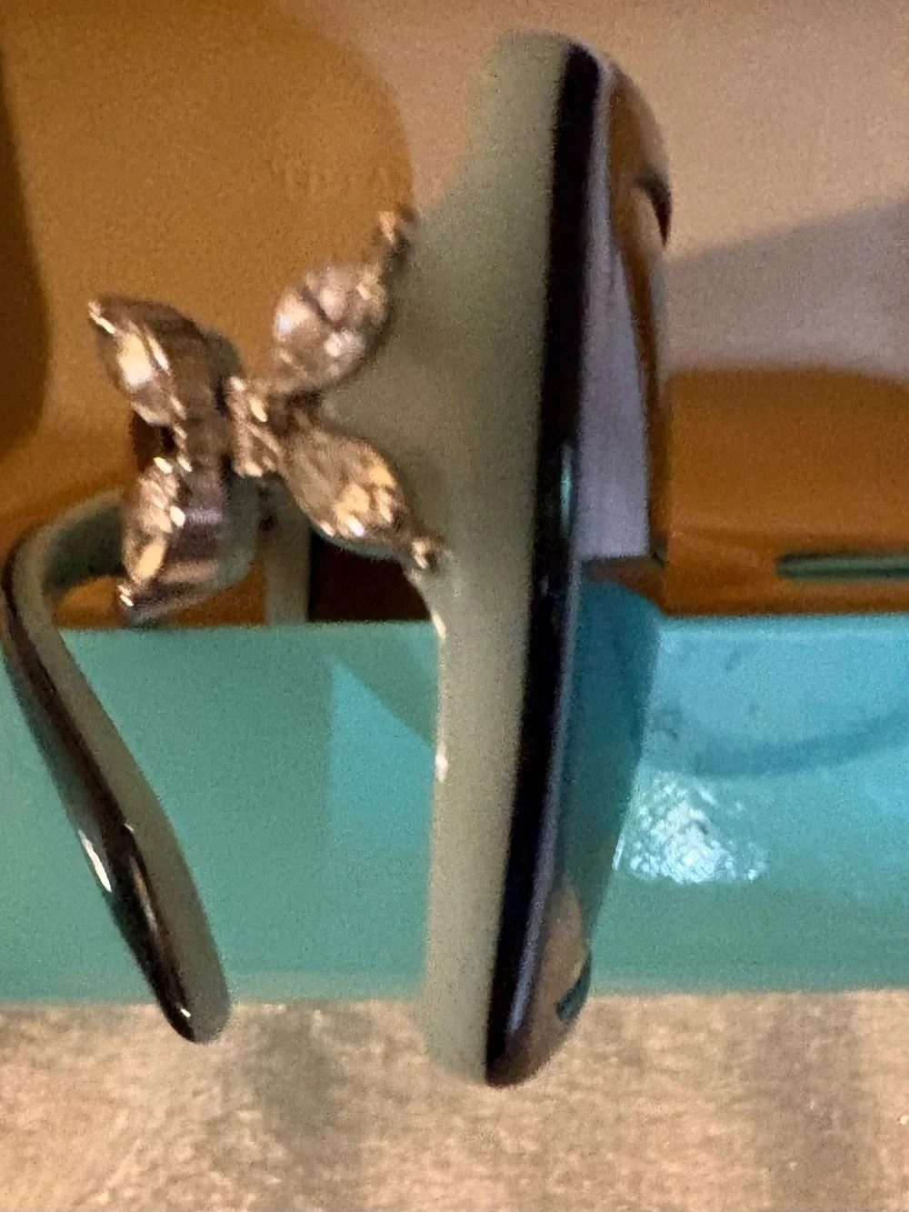 Tiffany & Co sunglasses with Swarovski butterfly’s